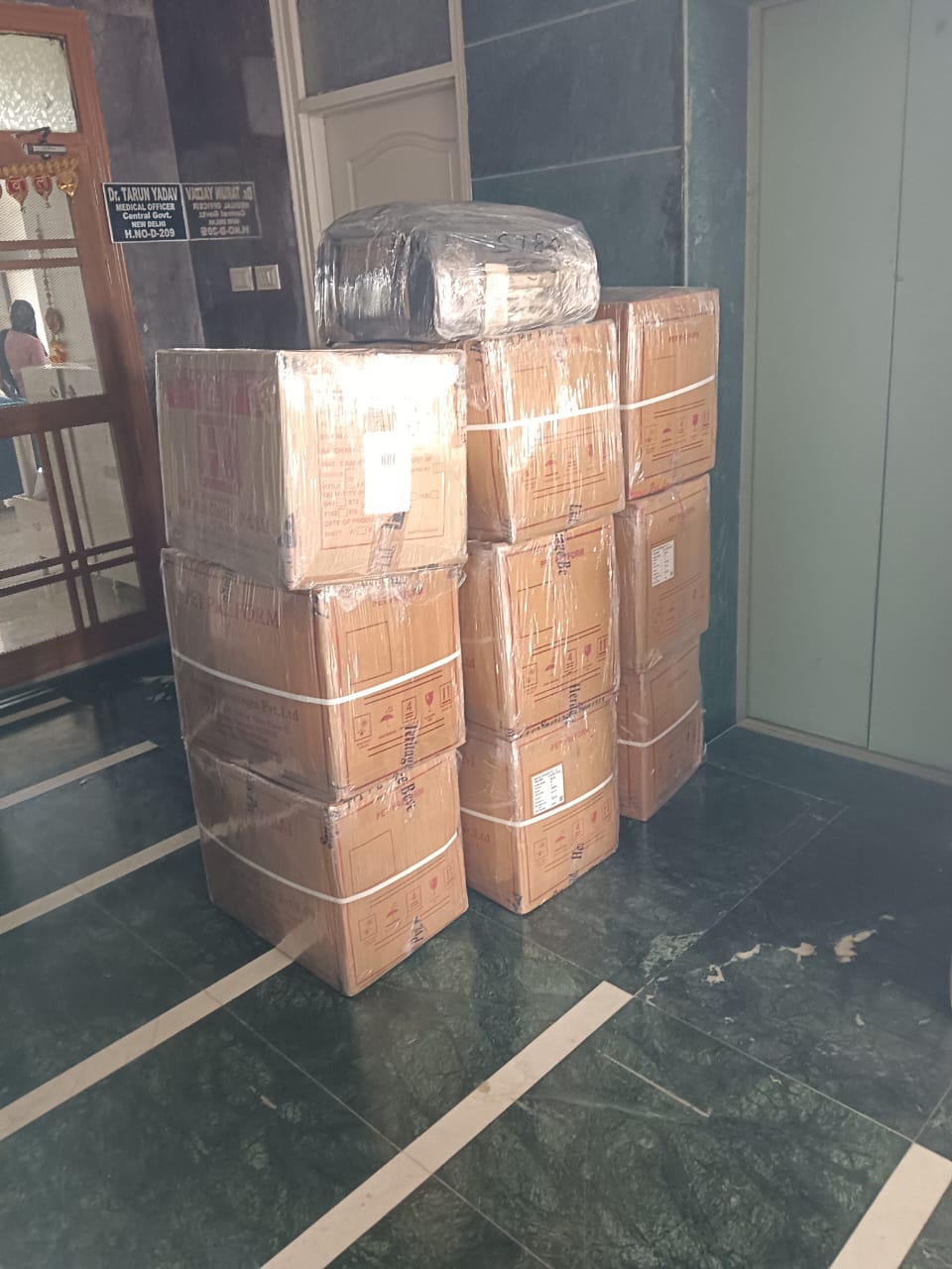 Heavy furniture loading