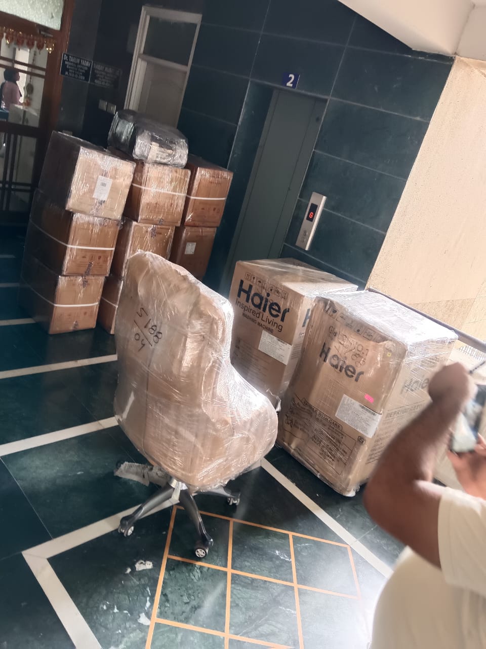 Truck ready for dispatch