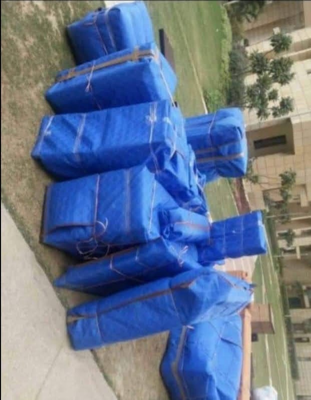 Bubble wrap packing fragile items